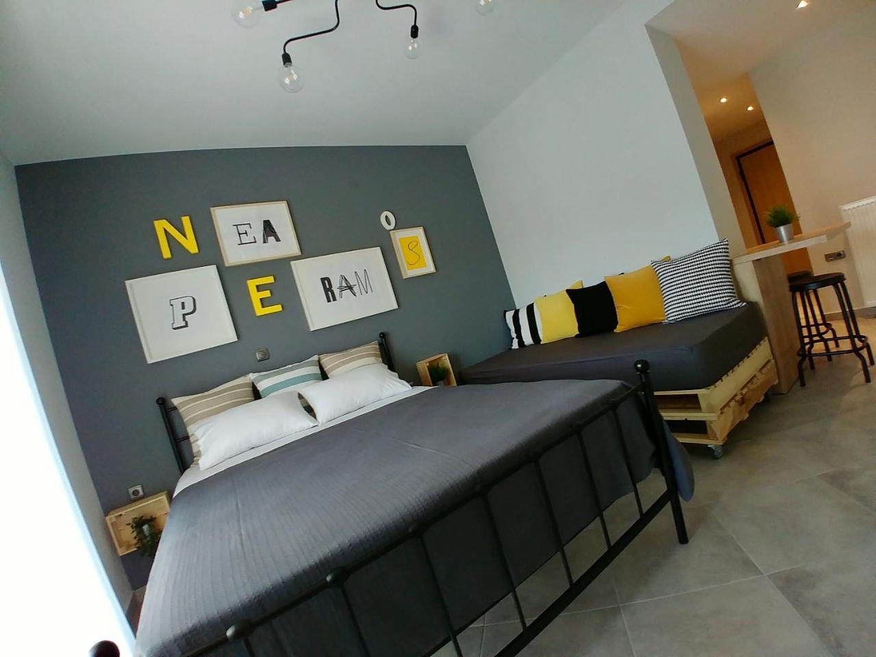 Апартаменты 48 Downtown Lofts Неа-Перамос Экстерьер фото