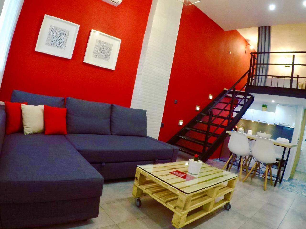 Апартаменты 48 Downtown Lofts Неа-Перамос Экстерьер фото
